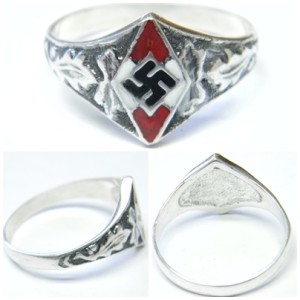 Hitler Jugend Silver Ring