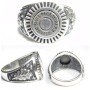 Si vis pacem, para bellum silver ring