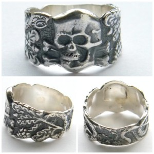 GERMAN SS RING ANTI PARTISAN RING