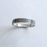 Pistol Marksman Qualification Sterling Silver Ring