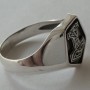 Men's Ring Thor's Hammer Sterling Silver 925 Mjolnir