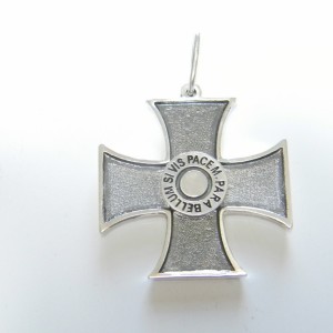 Pendant Iron Cross “Si vis pacem, para bellum”