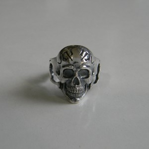 Skull Sterling Silver Biker Men’s Rings