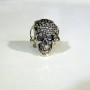 Skull Sterling Silver Biker Men's Rings