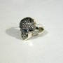 Skull Sterling Silver Biker Men's Rings