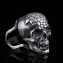 Skull Sterling Silver Biker Men's Rings
