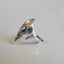 Silver Biker Men’s Ring Raven skull