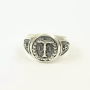 WW II German silver ring Ahnenerbe